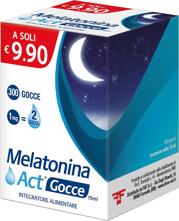 MELATONINA ACT GOCCE 15 ML - farmaciabianca.it