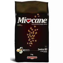 MIOCANE JUNIOR 0,1 CARNI BIANCHE 3 KG - farmaciabianca.it