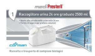 CONTENITORE URINA 24 ORE MEDIPRESTERIL - farmaciabianca.it