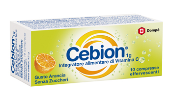 CEBION EFFERVESCENTE VIT C SENZA ZUCCHERO 10 COMPRESSE - farmaciabianca.it