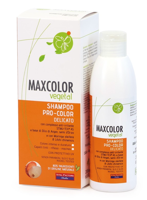MAXCOLOR VEGETAL SHAMPOO PROTETTIVO PROCOLOR 200 ML - farmaciabianca.it