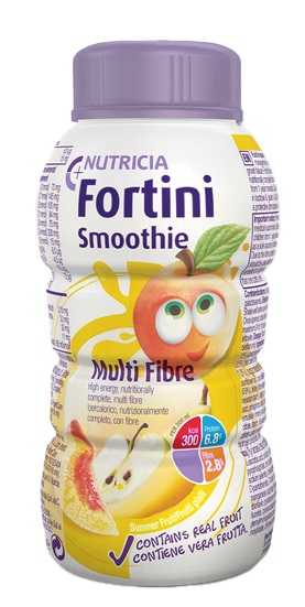 FORTINI SMOOTHIE MULTI FIBRE GUSTO FRUTTI GIALLI 200 ML - farmaciabianca.it