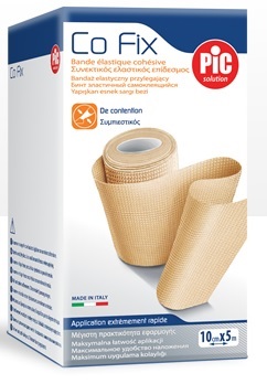 BENDA ELASTICA PIC CO FIX AUTOADESIVA 8X5CM MEDIUM - farmaciabianca.it