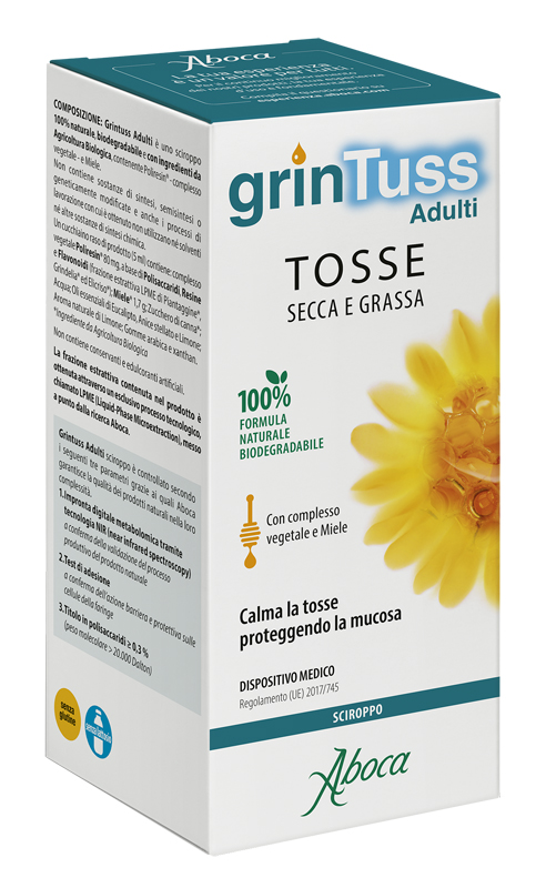 GRINTUSS ADULTI SCIROPPO 180 G - farmaciabianca.it