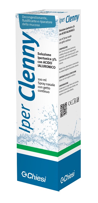 IPER CLENNY SPRAY NASALE EROGAZIONE CONTINUA SOLUZIONE IPERTONICA CON ACIDO IALURONICO 100 ML - farmaciabianca.it