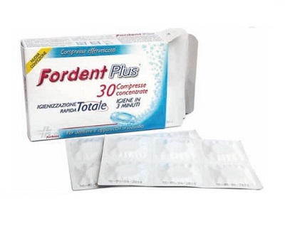 FORDENT PLUS 30 COMPRESSE CONCENTRATE PER DENTIERE E APPARECCHI ORTODONTICI - farmaciabianca.it