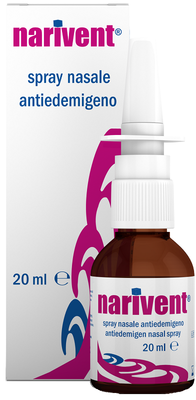SPRAY NASALE ANTIEDEMIGENO NARIVENT FLACONE 20 ML - farmaciabianca.it
