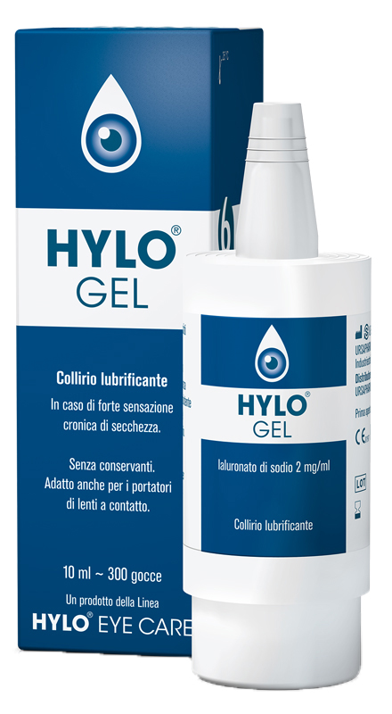 HYLO-GEL COLLIRIO LUBRIFICANTE ACIDO IALURONICO 0,2% 10 ML - farmaciabianca.it
