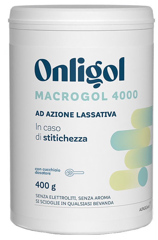 ONLIGOL MACROGOL 4000 400 G SENZA ZUCCHERO - farmaciabianca.it