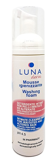 LUNADERM MOUSSE IGIENIZZANTE DETERGENTE INTIMO PELLI IRRITATE ED ALTERATE 150 ML - farmaciabianca.it