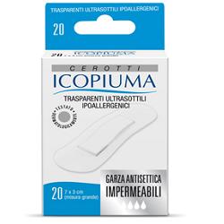 ICOPIUMA CEROTTO TRASPARENTE GRANDE 20 PEZZI - farmaciabianca.it
