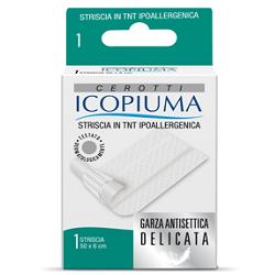 ICOPIUMA CEROTTO STRISCE IN TESSUTO NON TESSUTO 6X50 CM 1 PEZZO - farmaciabianca.it