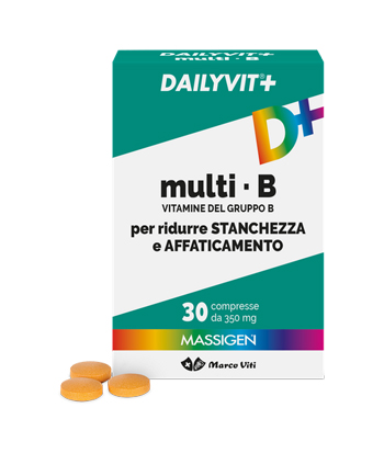 MASSIGEN MULTI B VITAMINE DEL GRUPPO B 30 COMPRESSE RIVESTITA DA 364 MG - farmaciabianca.it