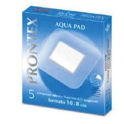 GARZA COMPRESSA PRONTEX AQUA PAD 10X8CM 5 PEZZI - farmaciabianca.it
