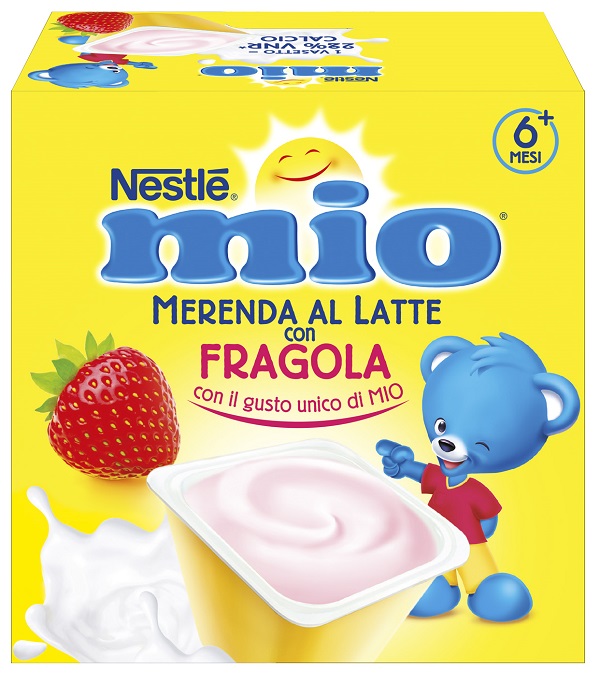 MIO MERENDA FRAGOLA 4 X 100 G - farmaciabianca.it