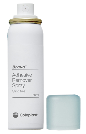 BRAVA SPRAY REMOVER PER DISTACCO DOLCE ADESIVI E DISPOSITIVI PER STOMIA 50 ML - farmaciabianca.it