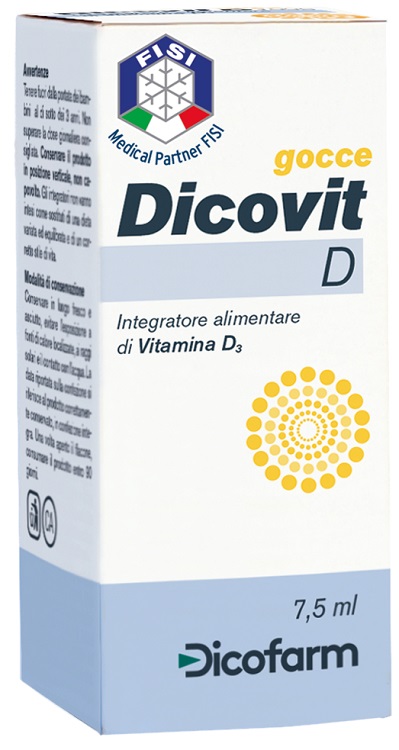 DICOVIT D VITAMINA D3 7,5 ML - farmaciabianca.it