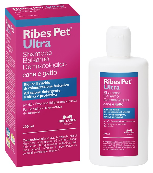 RIBES PET ULTRA SHAMPOO DERMATOLOGICO FLACONE 200 ML - farmaciabianca.it
