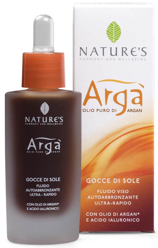 ARGA' GOCCE DI SOLE VISO FLUIDO AUTOABBRONZANTE 30 ML NATURE'S - farmaciabianca.it