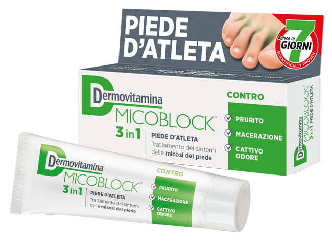 DERMOVITAMINA MICOBLOCK 3 IN 1 PIEDE D'ATLETA 30 ML - farmaciabianca.it