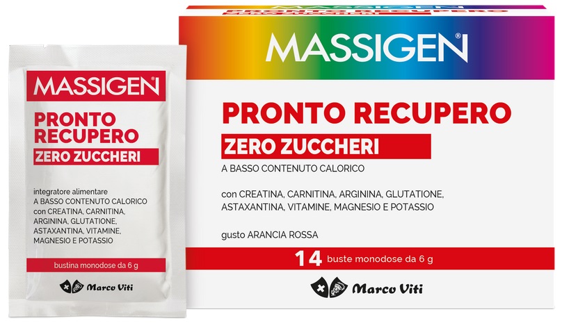 MASSIGEN PRONTO RECUPERO ZERO ZUCCHERI 14 BUSTINE - farmaciabianca.it