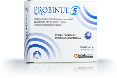 PROBINUL 5 NEUTRO 12 BUSTINE - farmaciabianca.it