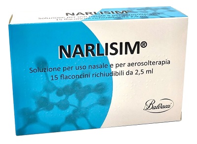 NARLISIM SOLUZIONE PER USO NASALE E AEROSOLTERAPIA 15 FLACONCINI RICHIUDIBILI DA 2,5 ML L'UNO - farmaciabianca.it