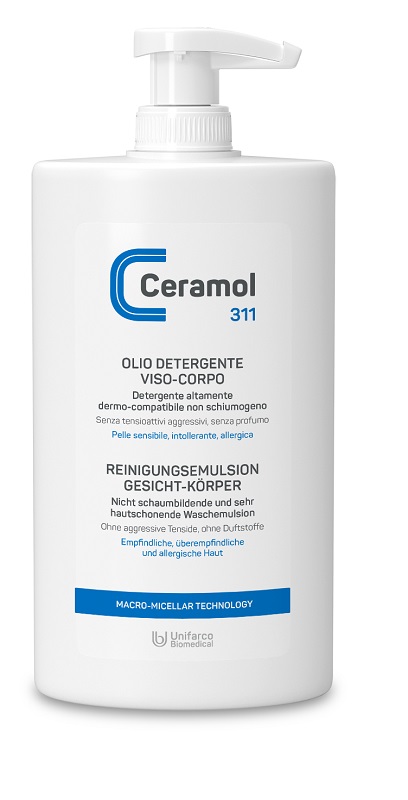 CERAMOL 311 OLIO DETERGENTE VISO/CORPO 400 ML - farmaciabianca.it