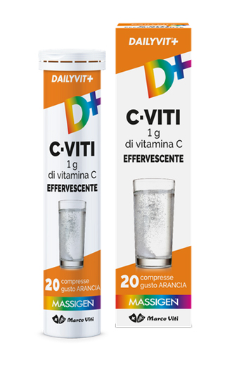 MASSIGEN VITAMINA C 1G EFFERVESCENTE 20 COMPRESSE - farmaciabianca.it