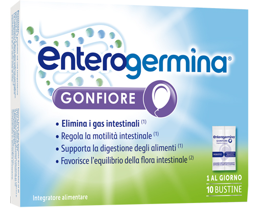 ENTEROGERMINA GONFIORE 10 BUSTINE BIPARTITE - farmaciabianca.it