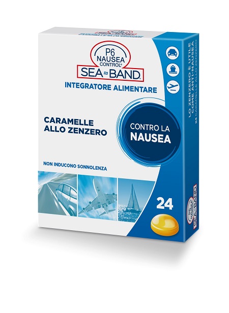 P6 NAUSEA CONTROL CARAMELLE ANTI NAUSEA VIAGGIO ALLO ZENZERO 24 PEZZI - farmaciabianca.it
