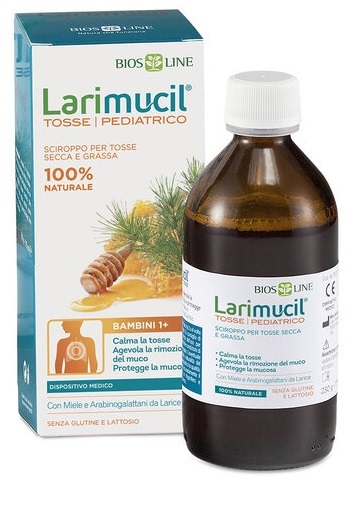 LARIMUCIL TOSSE PEDIATRICO 1+ SCIROPPO 175 ML CE 0426 230 G - farmaciabianca.it