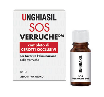 DISPOSITIVO MEDICO PER VERRUCHE IN FLACONE CON PENNELLINO 10 ML + 9 CEROTTI COPRIVERRUCA - farmaciabianca.it