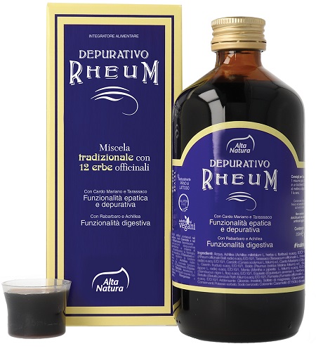 DEPURATIVO RHEUM MISCELA ERBE OFFICINALI 250 ML - farmaciabianca.it