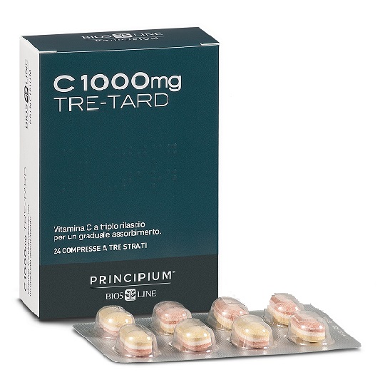 PRINCIPIUM C 1000 MG TRE-TARD 24 COMPRESSE A TRE STRATI - farmaciabianca.it