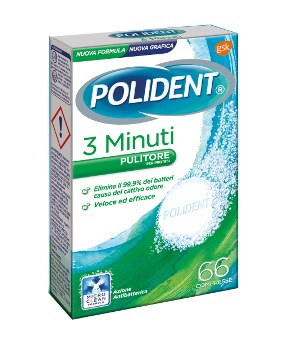 POLIDENT 3 MINUTI 66 COMPRESSE - farmaciabianca.it