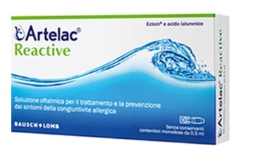 ARTELAC REACTIVE SOLUZIONE OFTALMICA MONODOSE 20 UNITA' DA 0,5 ML - farmaciabianca.it