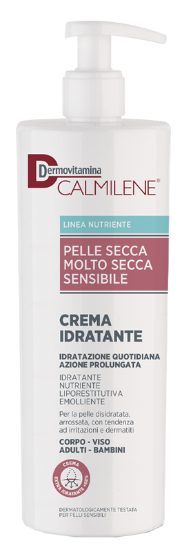 DERMOVITAMINA CALMILENE CREMA IDRATANTE PER PELLE SECCA, MOLTO SECCA O SENSIBILE 500 ML - farmaciabianca.it