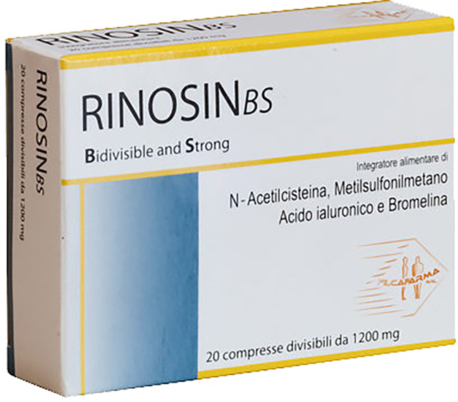 RINOSINBS 20 COMPRESSE DA 1.2 G - farmaciabianca.it