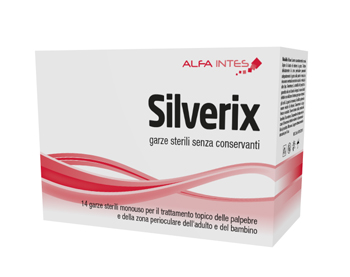 GARZA PERIOCULARE SILVERIX 14 PEZZI - farmaciabianca.it