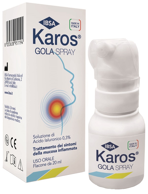 KAROS SPRAY ORALE 0,3% 20 ML - farmaciabianca.it