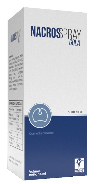 NACROS SPRAY GOLA 14 ML - farmaciabianca.it
