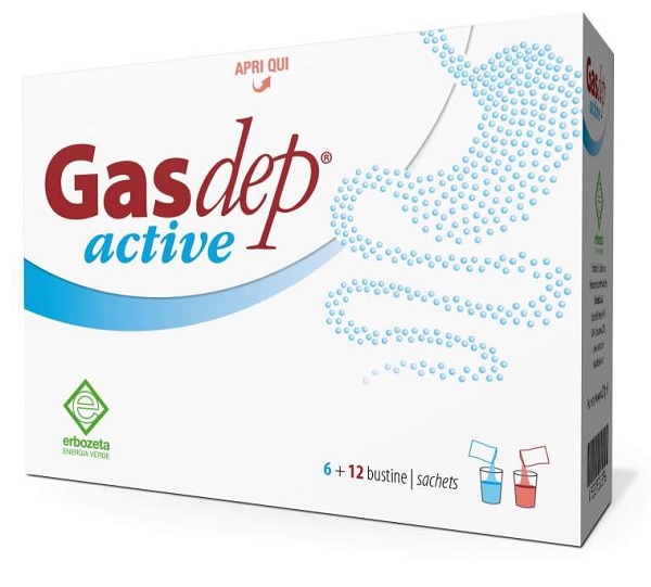 GASDEP ACTIVE 6+12 BUSTINE - farmaciabianca.it