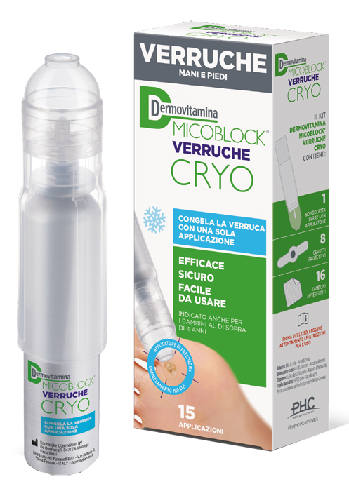 DERMOVITAMINA MICOBLOCK VERRUCHE CRYO SPRAY 38 ML - farmaciabianca.it