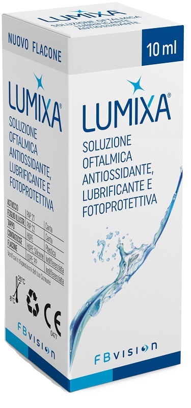 LUMIXA SOLUZIONE OFTALMICA LUBRIFICANTE ANTIOSSIDANTE 10 ML - farmaciabianca.it