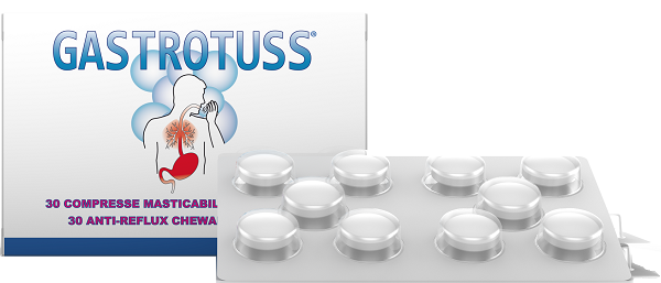 GASTROTUSS ANTIREFLUSSO 30 COMPRESSE MASTICABILI - farmaciabianca.it