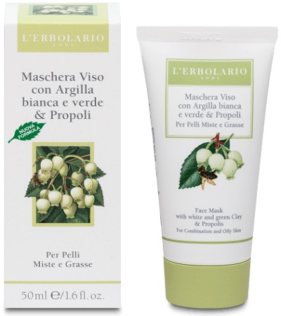 MASCHERA VISO ALL'ARGILLA E ALLA PROPOLI 50 ML - farmaciabianca.it