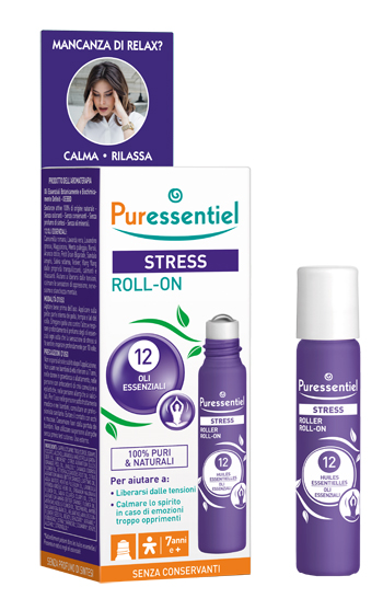 PURESSENTIEL ROLLER SOS STRESS 12 OLI ESSENZIALI 5 ML - farmaciabianca.it