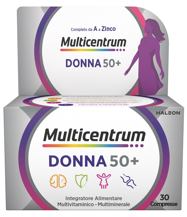 MULTICENTRUM DONNA 50+ 30 COMPRESSE - farmaciabianca.it