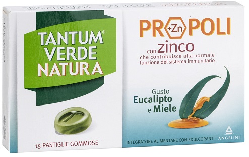 TANTUM VERDE NATURA PASTIGLIE GOMMOSE EUCALIPTO & MIELE 30 G - farmaciabianca.it